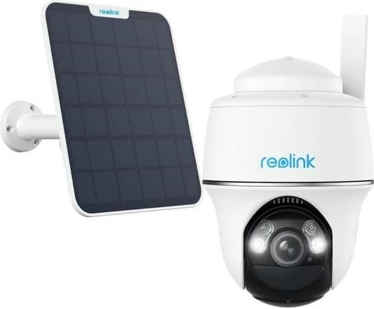 Kamerë sigurie IP Reolink G430 me panel diellor, 5MP, Bardhë