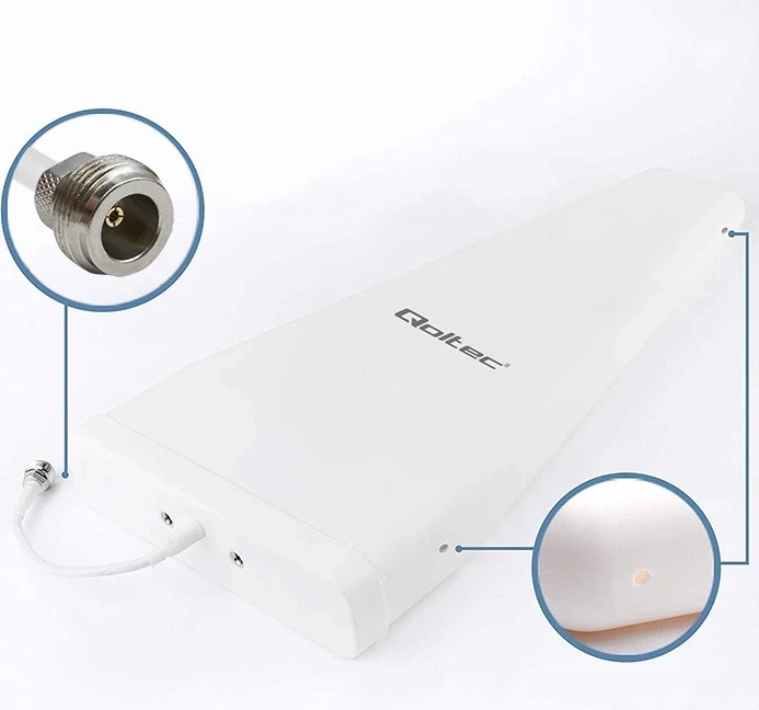 Antena Qoltec 57043 4G LTE DUAL, Bakër