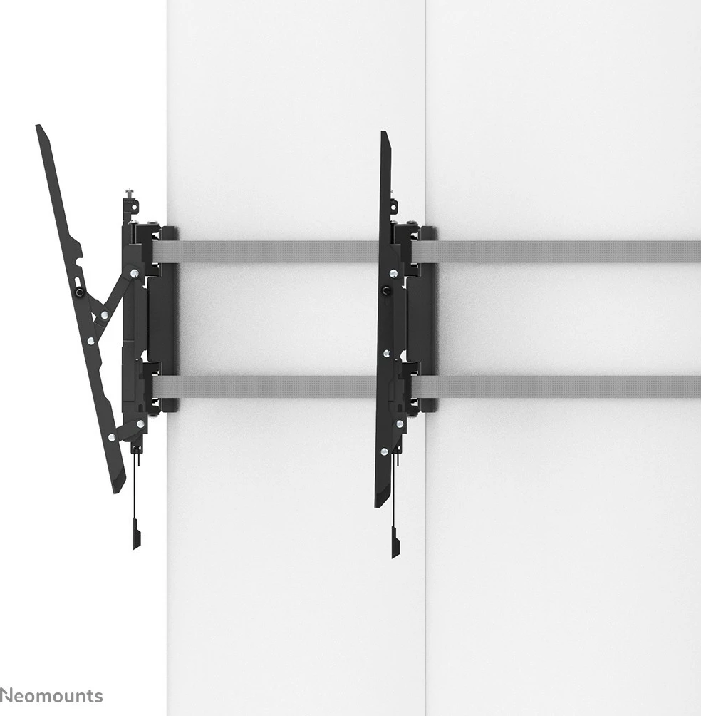Mbajtës TV Neomounts WL35S-910BL16, për shtyllë, 40-75 inç, çelik, i zi