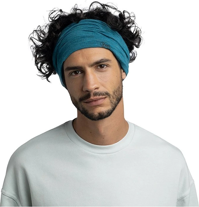 Shall multifunksional Buff Lightweight Merino Wool, për të rritur, Unisex, Blu