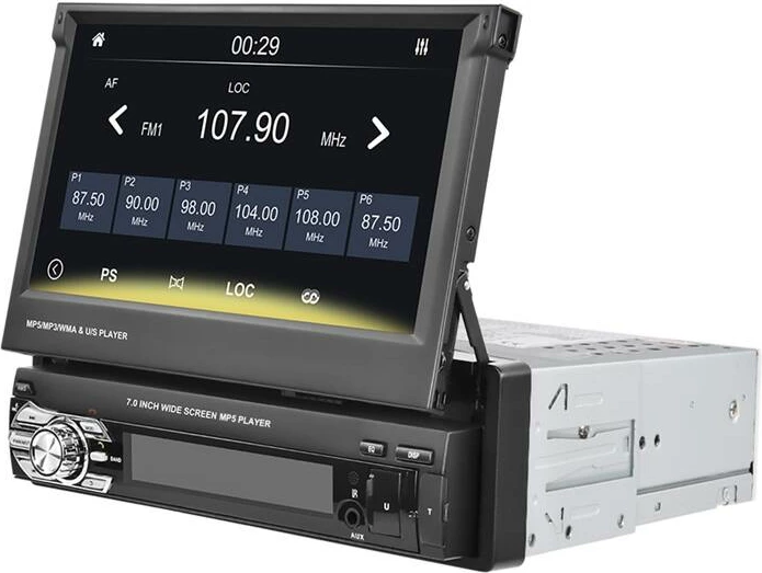 Monitor makine Podofo A3503, 7 inç, CarPlay & Android Auto, Ekran me prekje