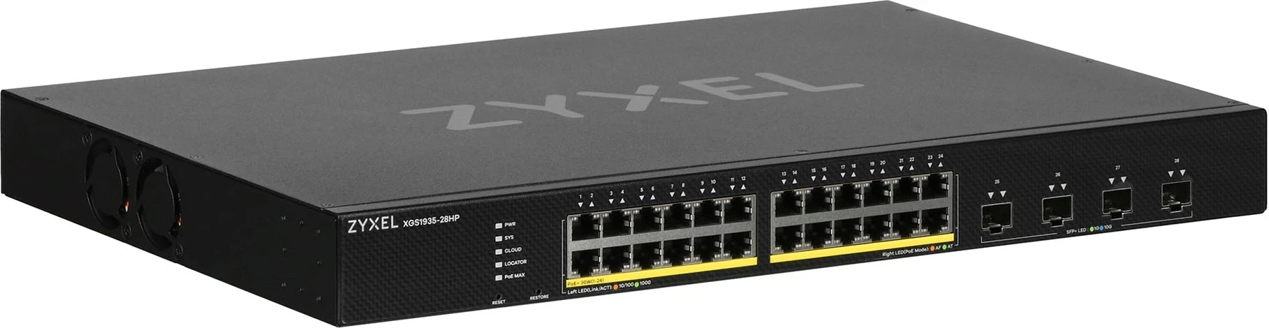 Switch Zyxel XGS1935-28HP, Managed, 24 porte Gigabit Ethernet