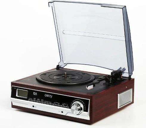 Gramafon Camry CR1113 me radio AM/FM, kafe