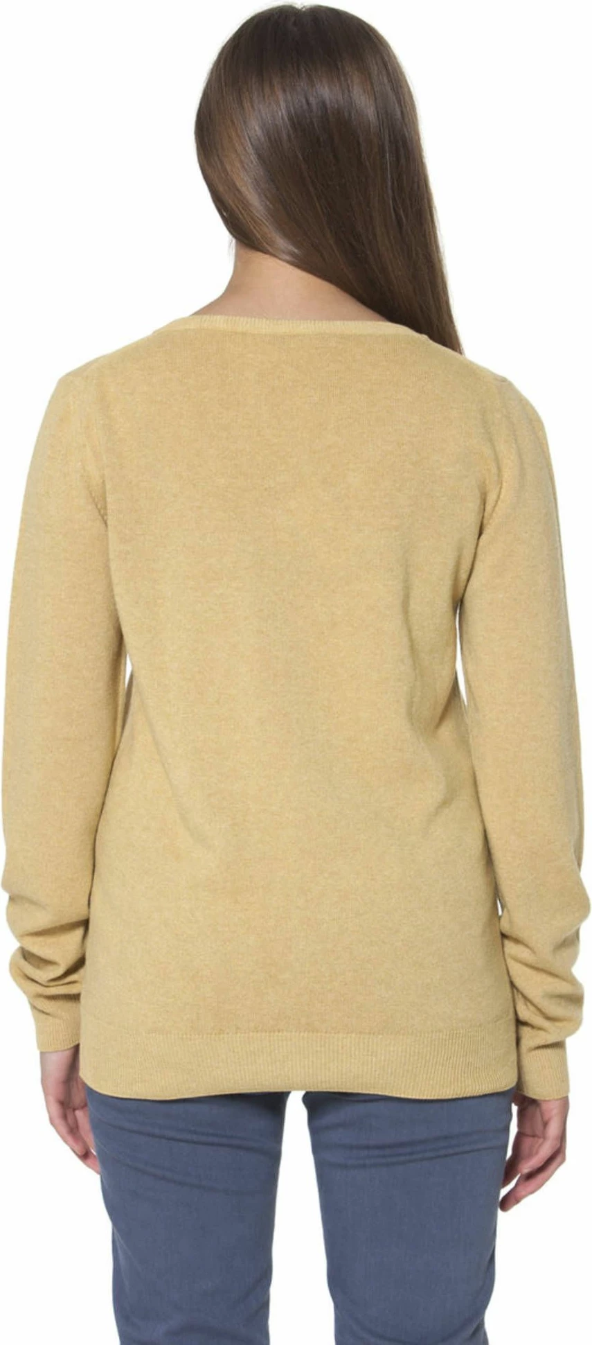 Xhemper FRED PERRY femra, e verdhë