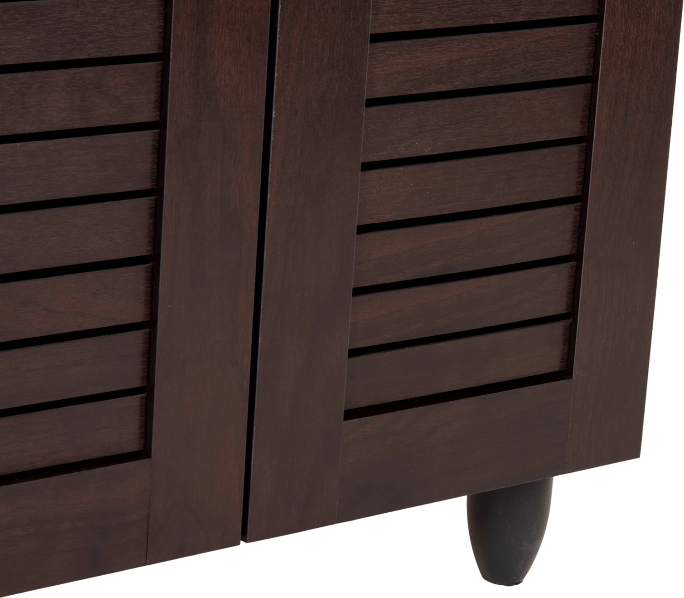 Dollap këpucësh PROLLY FH9608.01 melaminë ngjyrë wenge-2 dyer-4 rafte 60x34x88Hcm