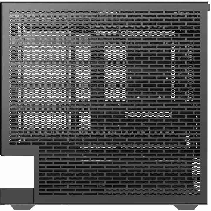 Kasë, Darkflash F1, midi tower M-ATX/ITX, panel xhami i kalitur, 6 ventilatorë ARGB, e zezë, set