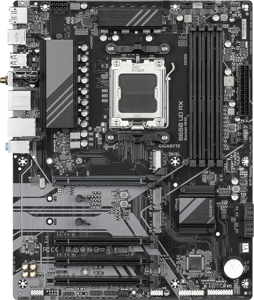 Pllakë amë Gigabyte B650 UD AX, Socket AM5, ATX