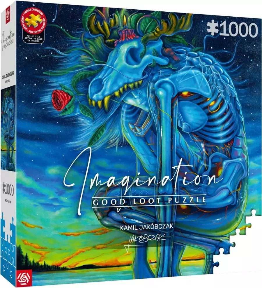 Puzzle Cenega Publishing Good Loot Imagination White Wolf 1000 pjesë