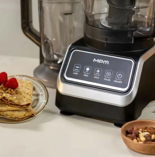 Robot kuzhine MPM MRK-27, 2600 ml, 2000 W, i zi/argjend