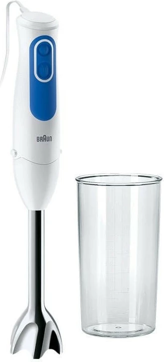 Blender dore Braun MQ 3000 WH Smoothie+, 0.6L, 700W, bardhë/kaltër