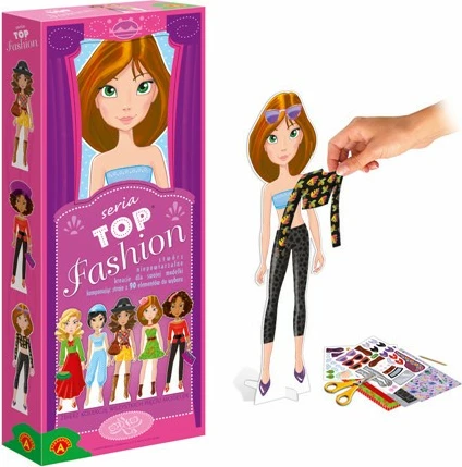 Set kreativ Top Fashion Model I Alexander për vajza, shumëngjyrësh