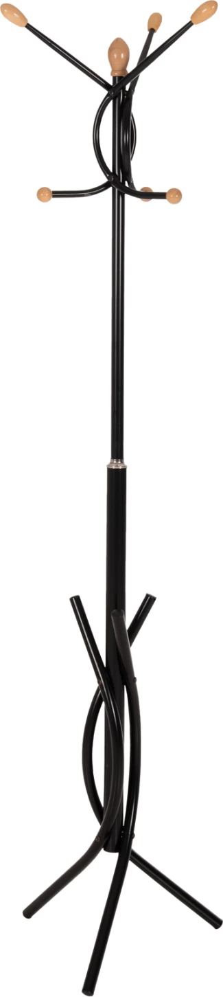 Varëse dyshemeje, metalike, ngjyrë e zezë, FH9575.01, 41x41x176H cm