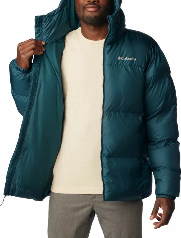 Xhaketë për meshkuj Columbia, Puffect me kapuç, blu e errët