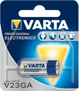 Bateri alkaline Varta V23GA, 52mAh, 12V, paketë 10 copë