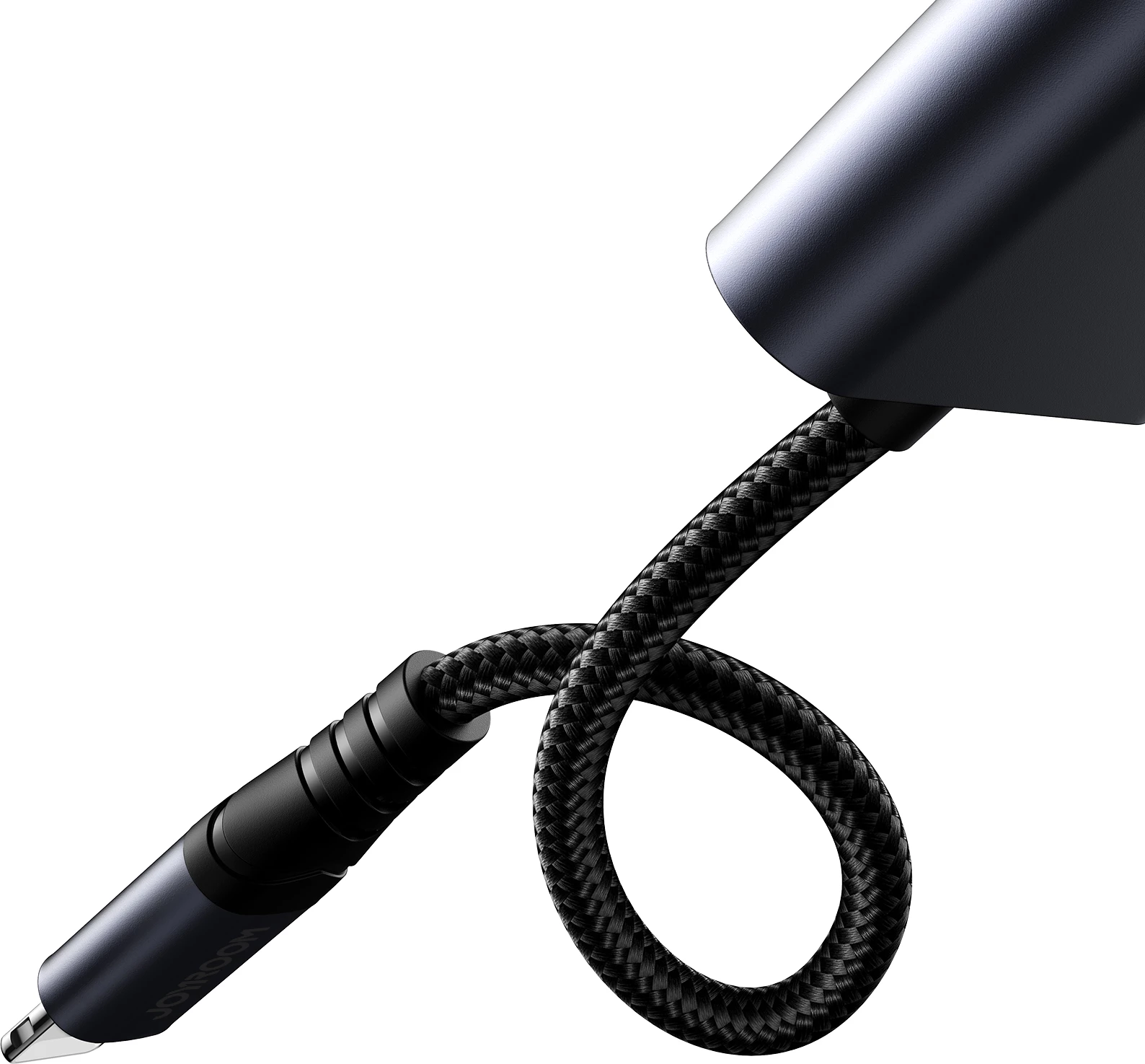 Adapter Lightning Joyroom SY-L02 2-në-1 me DAC, i zi