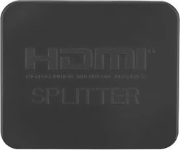 Ndarës video HDMI Lanberg SPV-HDMI-1002 1x HDMI in, 2x HDMI out, 4K 30Hz, furnizim USB-C, i zi