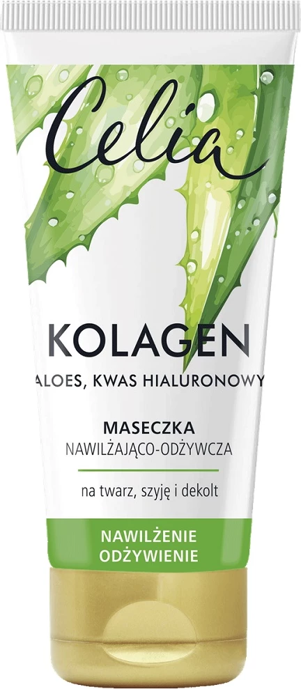 Maskë për fytyrë për femra Celia Kolagjen Aloe Vera Acid Hialuronik 60ml