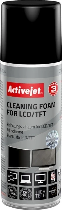 Shkumë pastruese për kompjuter Activejet AOC-104 LCD/TFT, 200ml