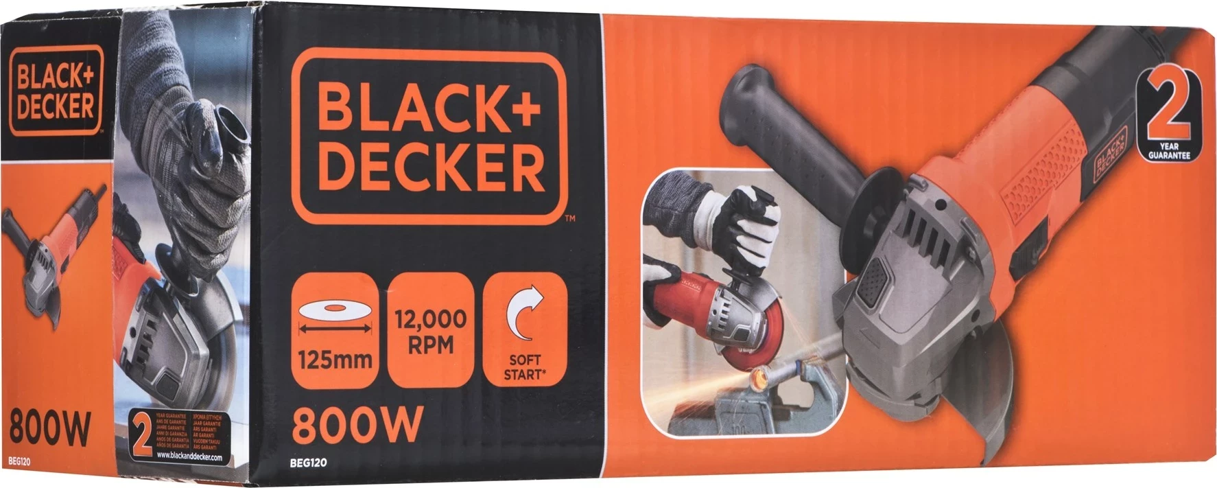 Pajisje për saldim Black&Decker BEG120-QS, 800W, i zi 