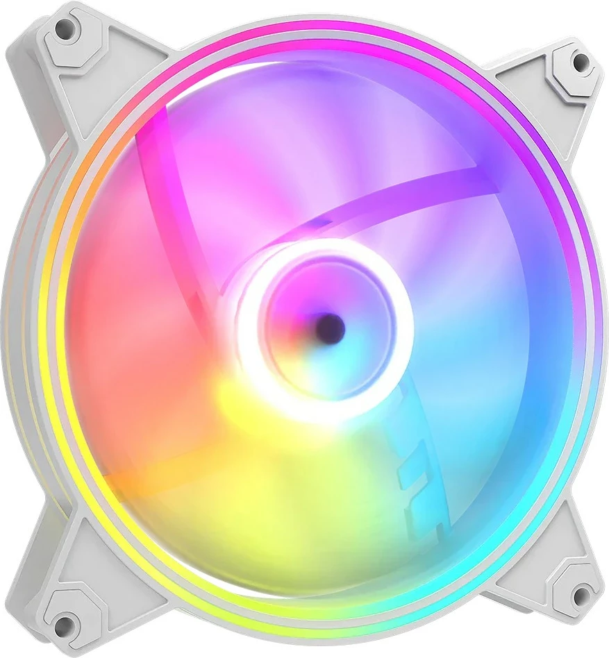 Ventilator kompjuteri MODECOM FAN-APEX-140S-ARGB-200, 140mm, ARGB, i bardhë