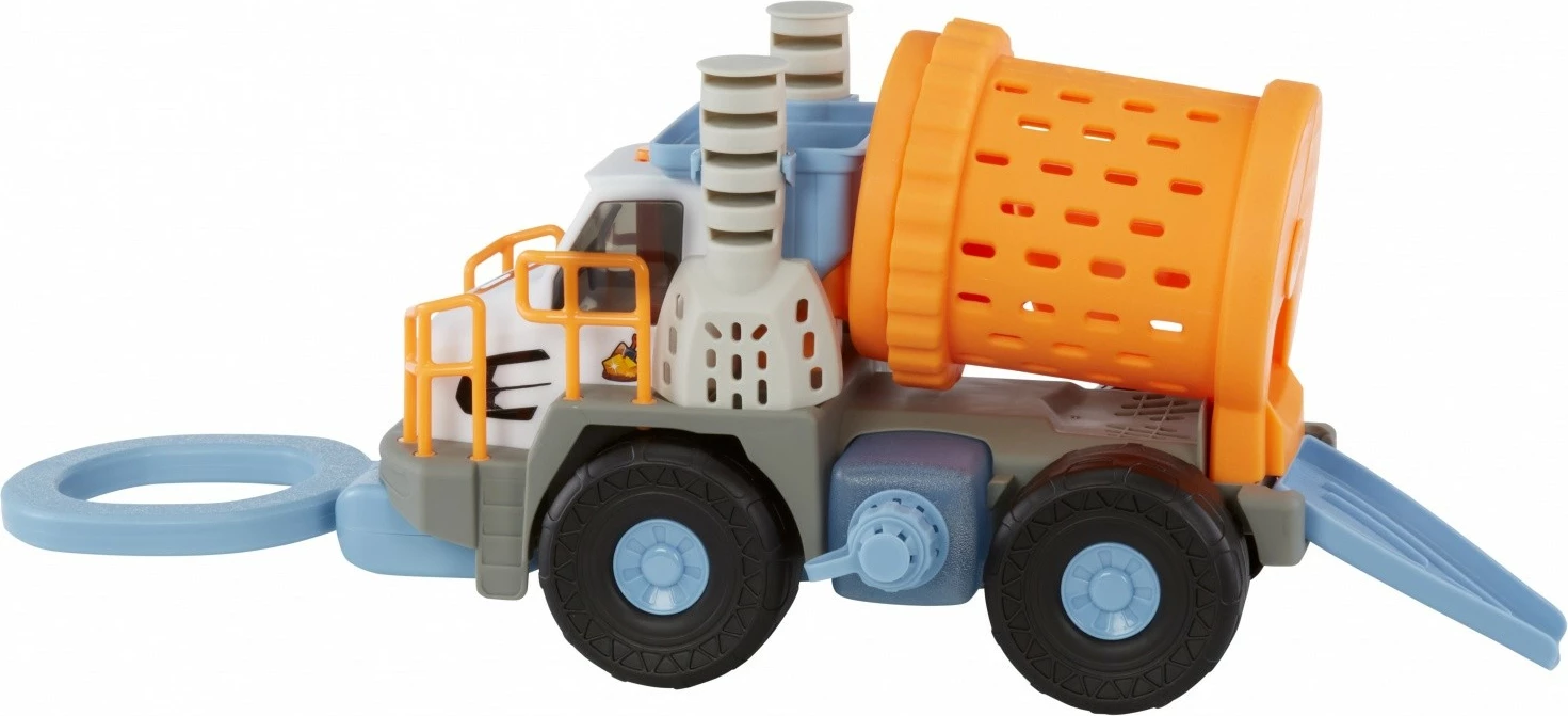 Set kamion minierash Little Tikes Mining Truck Big Adventures, plastikë, 27 cm, azure/gri/portokalli/e bardhë
