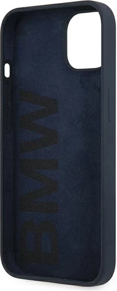 Mbështjellës BMW Silicone Signature për iPhone 13 mini, 5.4", granat