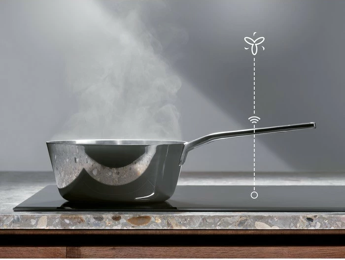 Pllakë induksioni Electrolux Saphire Matt EIT60433CT, 4 zona, e zezë