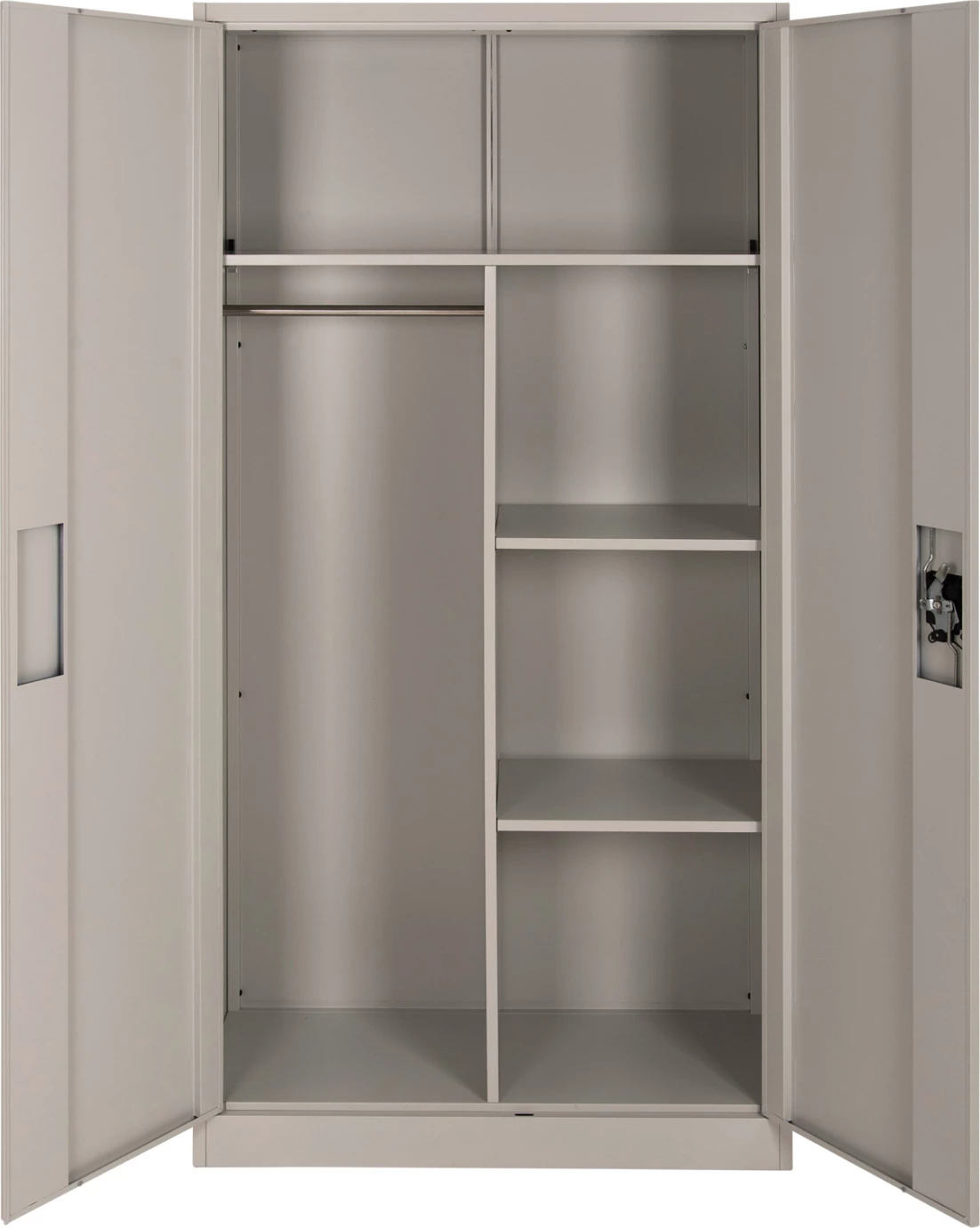 Dollap metalik, ngjyrë gri e lehtë, CLOD FH5961.11, 90x40x180 cm