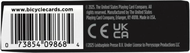 Letra loje Bicycle AC/DC, 52 copë, anglisht