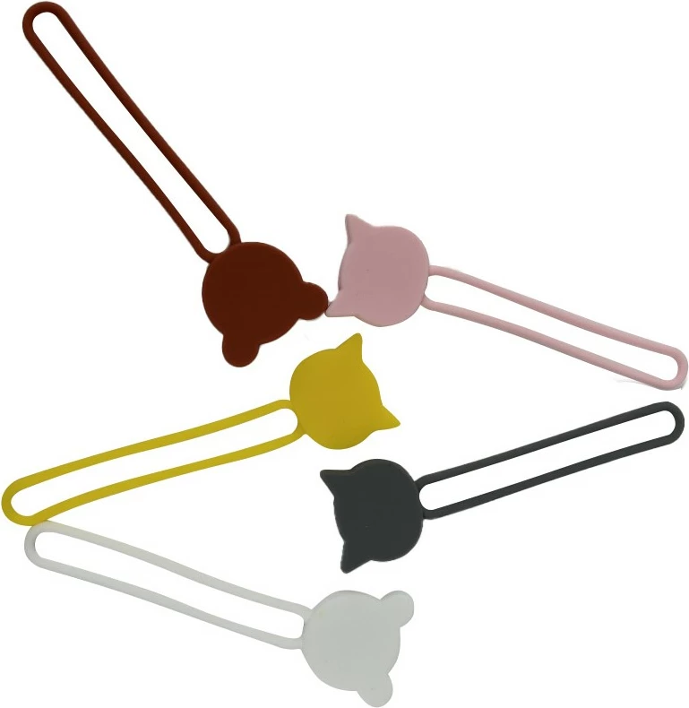 Mbështjellës kabllosh Hurtel, silikon, i verdhë