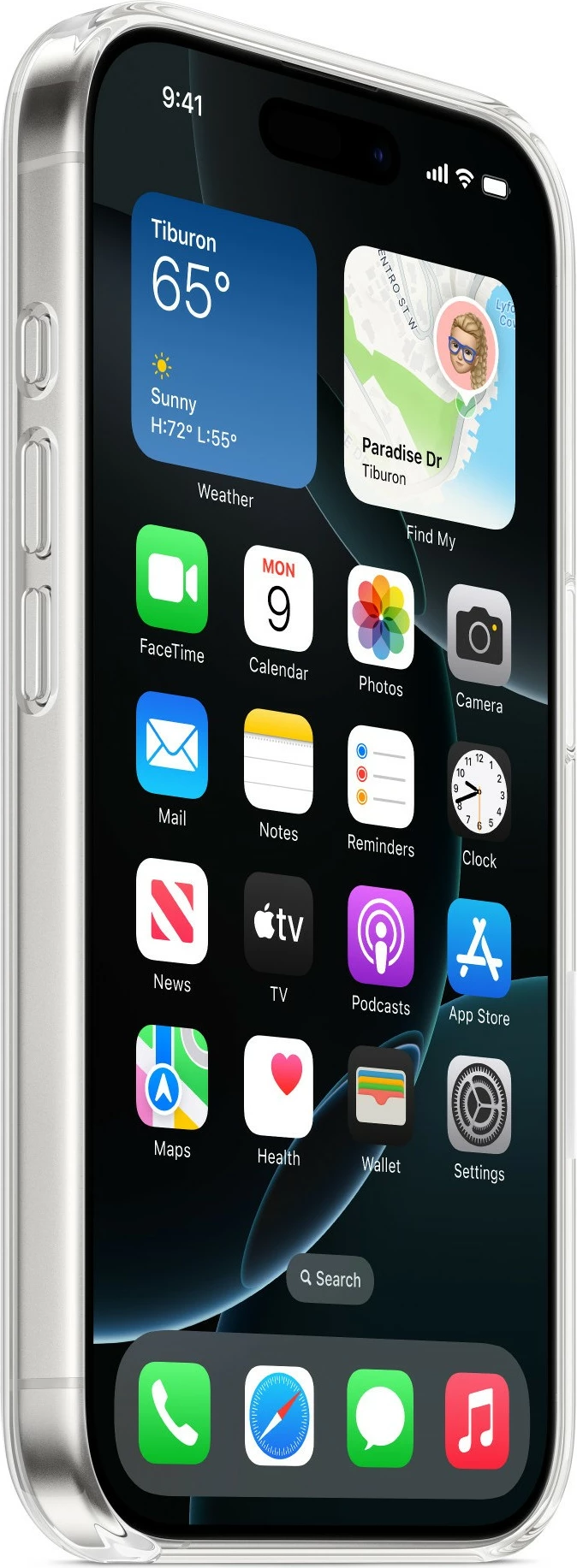 Mbështjellës Apple iPhone 16 Pro me MagSafe, Transparent