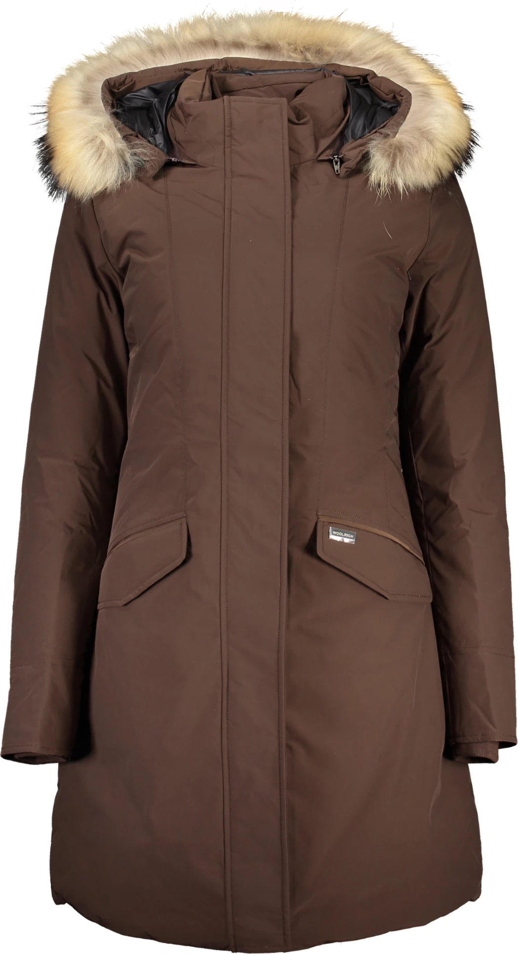 Jakne për femra WOOLRICH, kafe