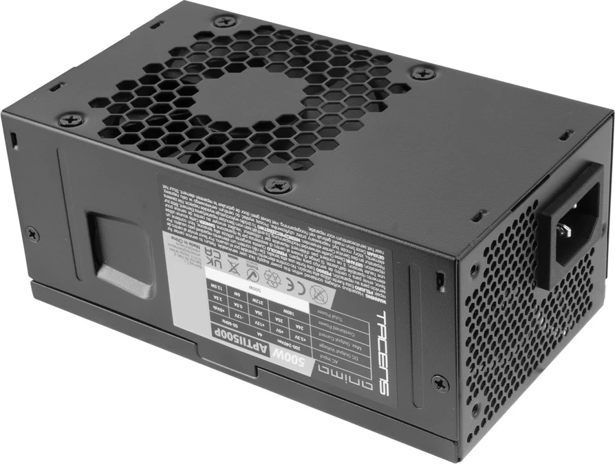 Kasë furnizimi TACENS ANIMA APTII500P, 500W, TFX, 80 PLUS Gold, e zezë