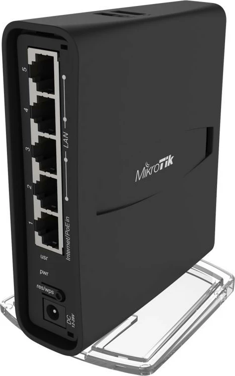 Access point Mikrotik RBD52G-5HacD2HnD-TC, 2.4/5 GHz, 5 porte Gigabit, e zezë