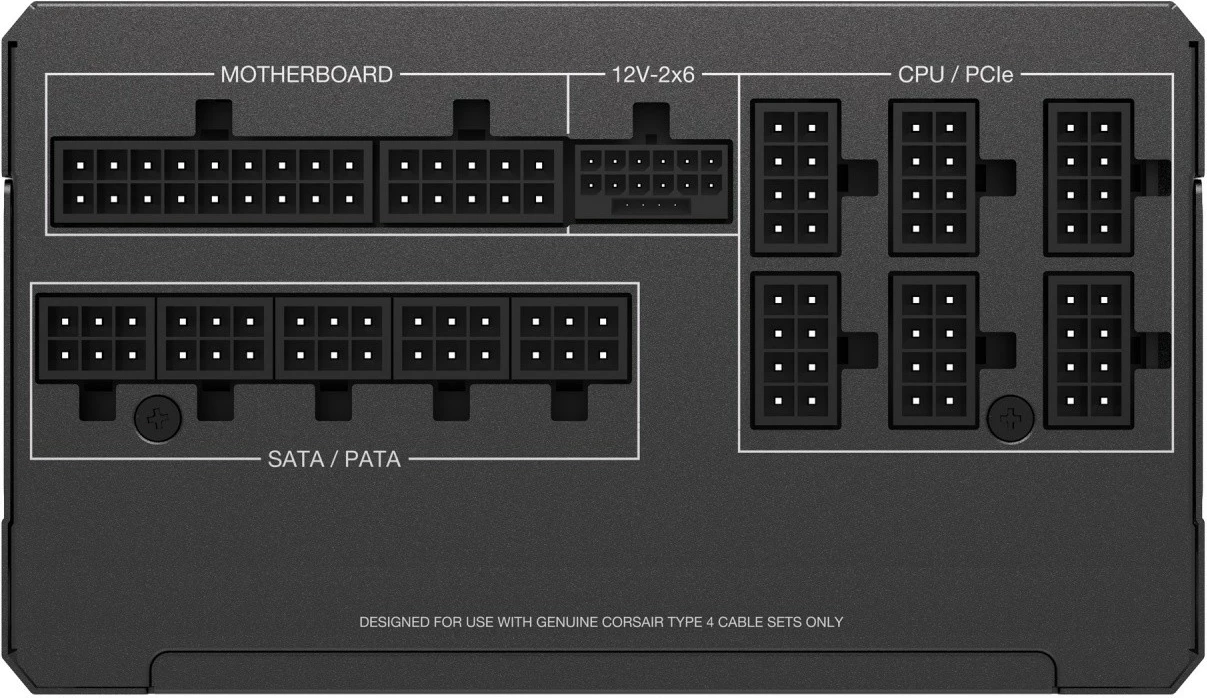 Kasë energjie Corsair RM1000x, 1000W, Modular, 80 PLUS Gold, e zezë