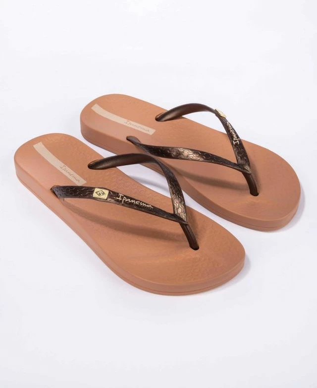 Flip-flop për femra Ipanema, kafe