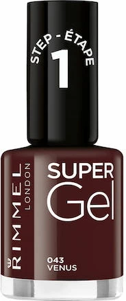 Llak për thonj Rimmel Super Gel 043 Venus për femra 12ml