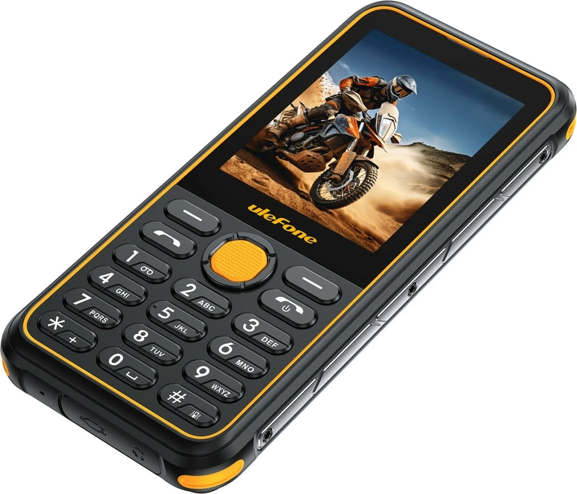 Telefon i thjeshtë Ulefone Armor Mini 4 LTE, 128 MB, 64 MB RAM, Dual SIM, i zi