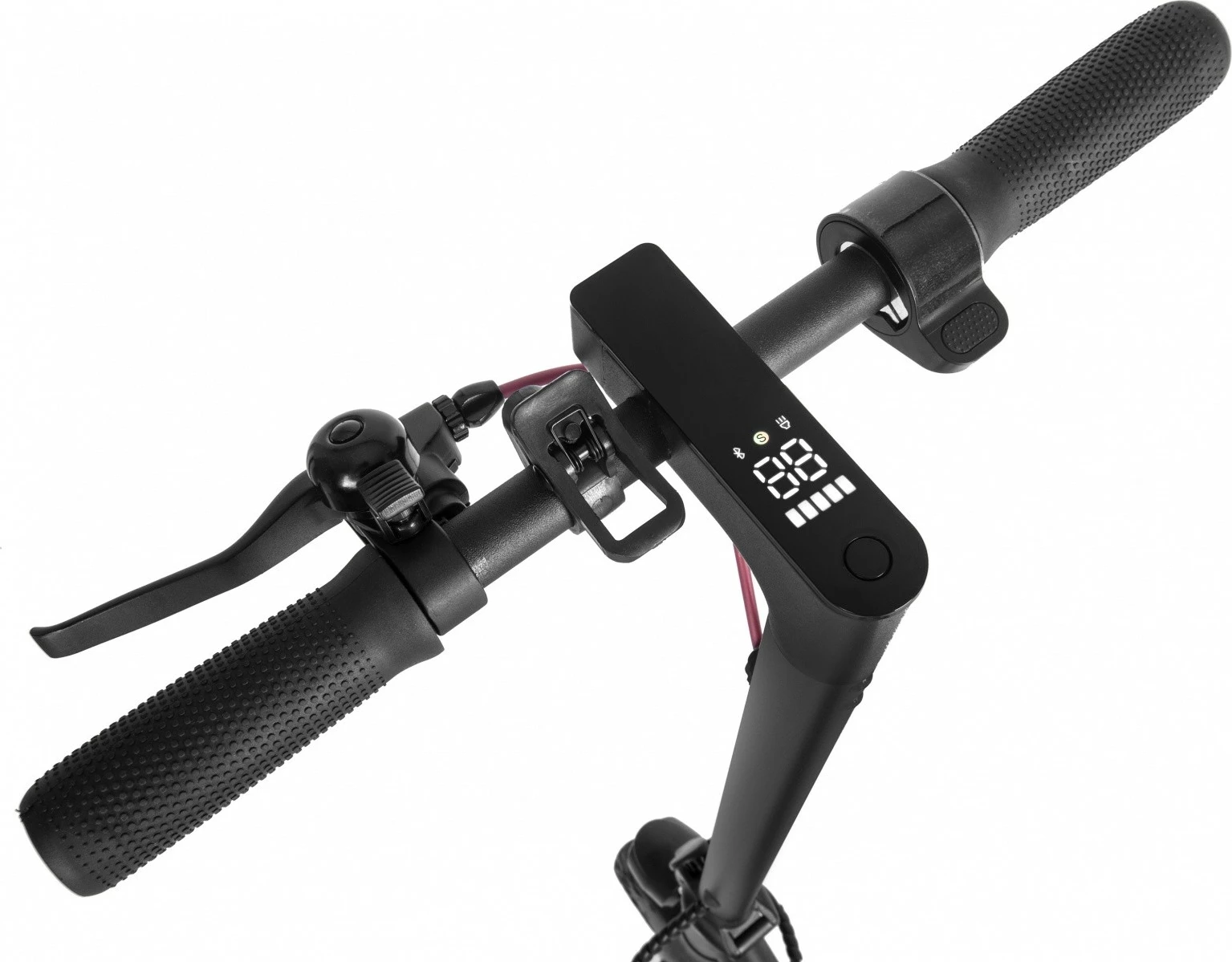 Trotinet elektrik Sencor Hulajnoga TWO S60, 400W, bateri 14Ah, 45km, i zi/e kuqe