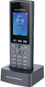 Telefon Grandstream DP735, DECT-HD, pa tela, i fortë, ngjyrë e zezë