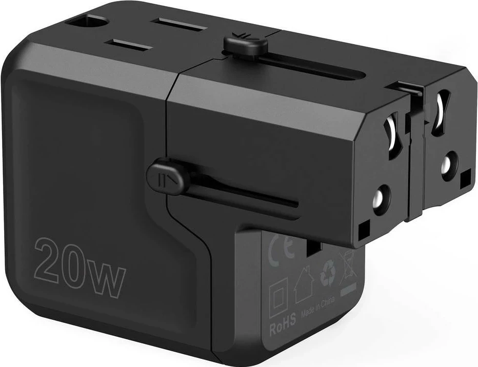 Karikues Choetech PD6038, 1x USB-C, 1x USB-A, i zi