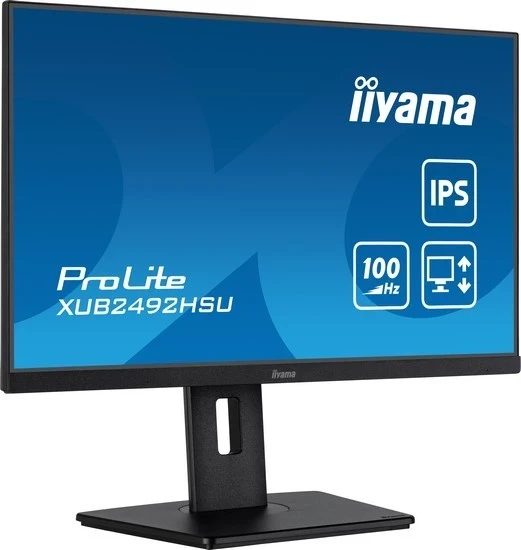 Monitor iiyama XUB2492HSU-B6, ngjyrë e zezë