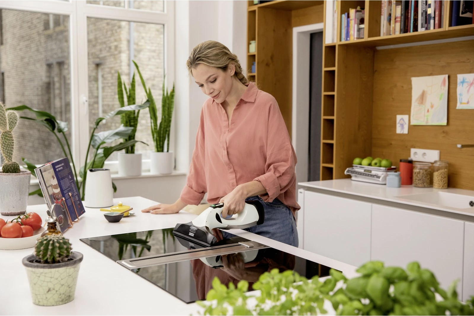 Pastrues dritaresh Kärcher WV 5 Plus N, i bardhë