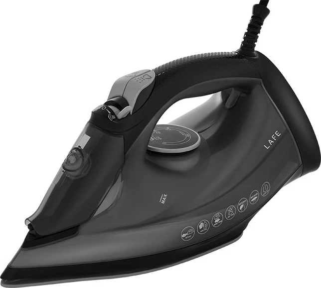 Hekur me avull Lafe GlidePro, 2600W, soleplate qeramike, zi