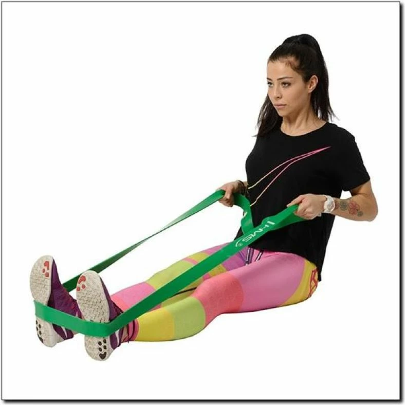 Lastik stërvitjeje HMS GREEN GU05, 45x4.5x2080 mm