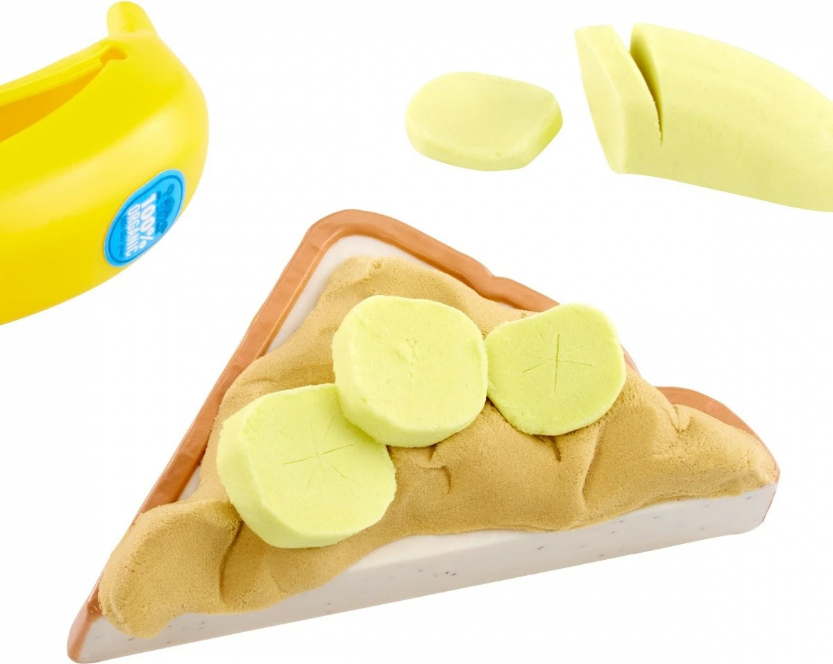 Set lodrash Little Tikes Creative Chefs Sandwiches, gjalpë kikiriku dhe reçel, shumëngjyrësh