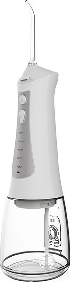 Irigator oral Lafe CleanPRO White, 300 ml, 6 koka, i bardhë