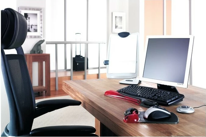 Mauspad Kensington Duo Gel, Mbështetës dore, E zezë/E kuqe