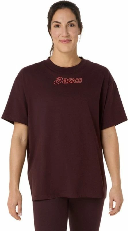 Maicë për femra Asics, e kuqe