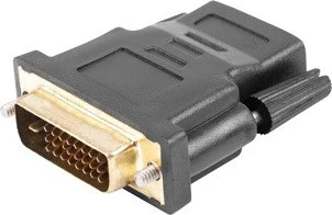 Reduktues HDMI në DVI-D, Lanberg AD-0010-BK, i zi 